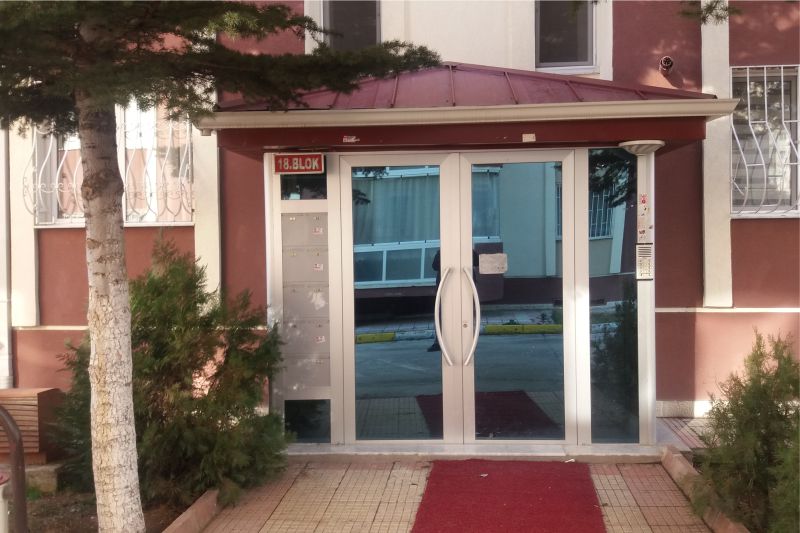 Alüminyum Doğrama | Alüminyum Bina Giriş Kapısı Ankara